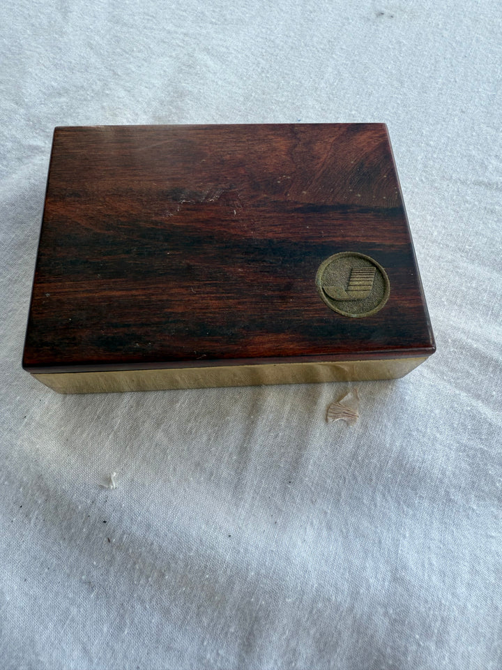 Solid brass wood sm box
