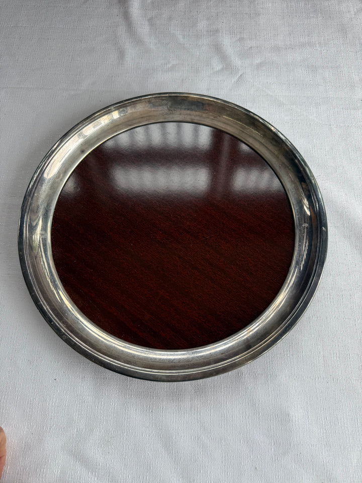 Vintage round tray