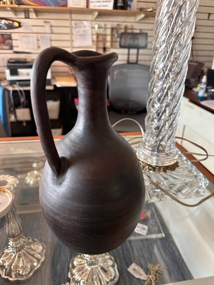 Simple pottery jug