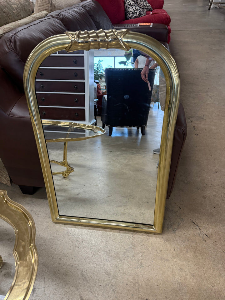 Louis Philippe Brass wall mirror