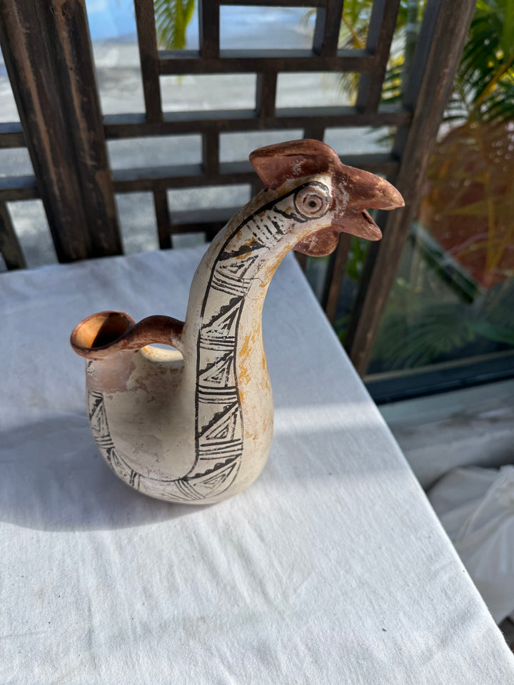 Vintage rooster pitcher