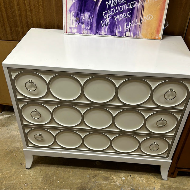 Dresser with circles