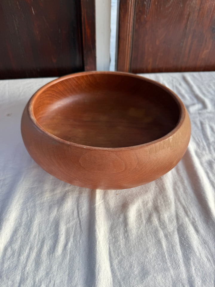 Teak large salad bowl