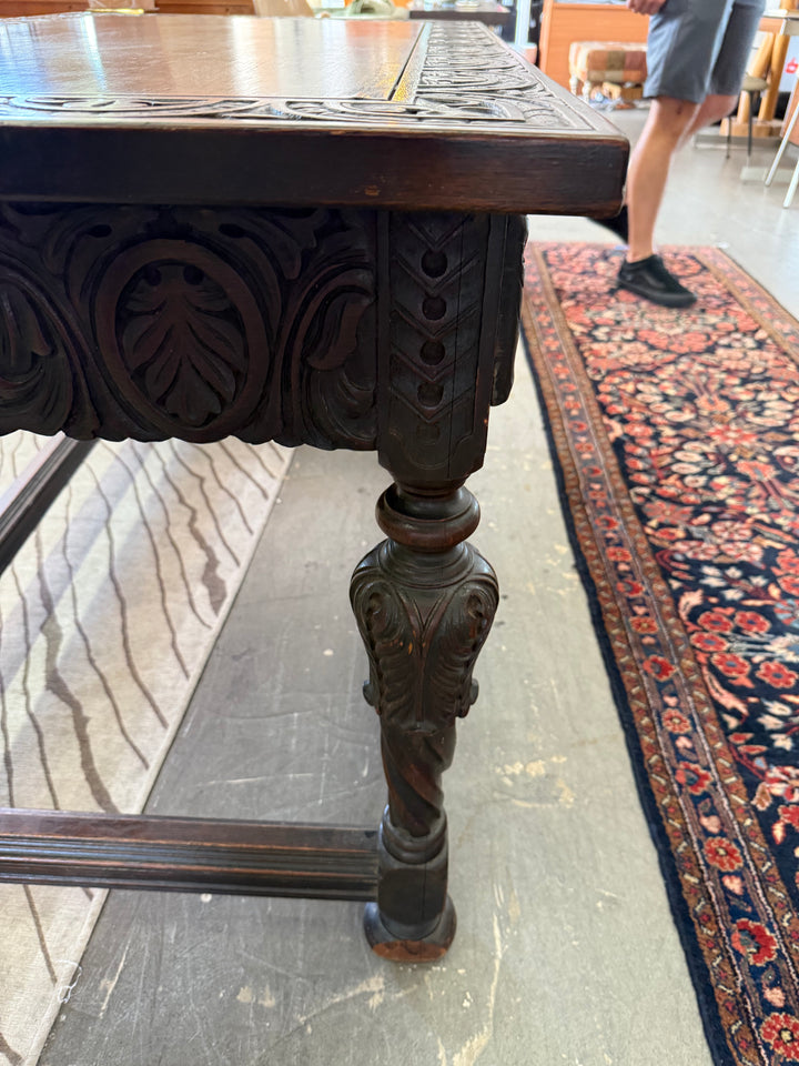 Antique Spanish California library table