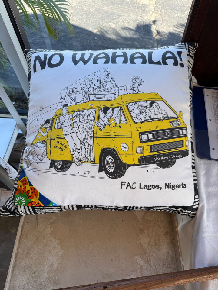 Nigeria Pillow means No Worries