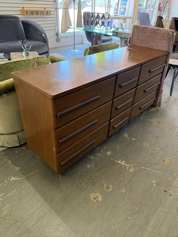 9 drawer solid wood dresser
