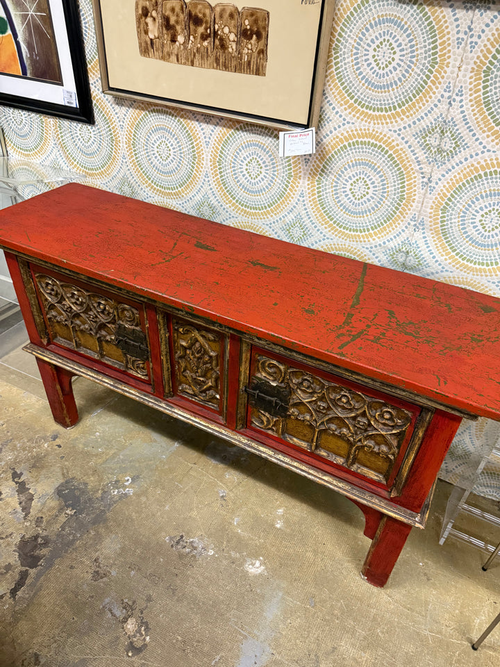 Antique Italian sideboard trunk