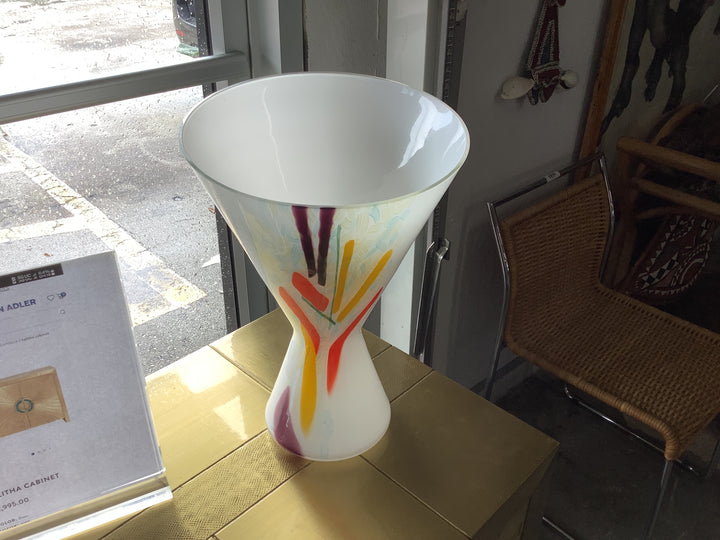 Decorative Glass white colorful