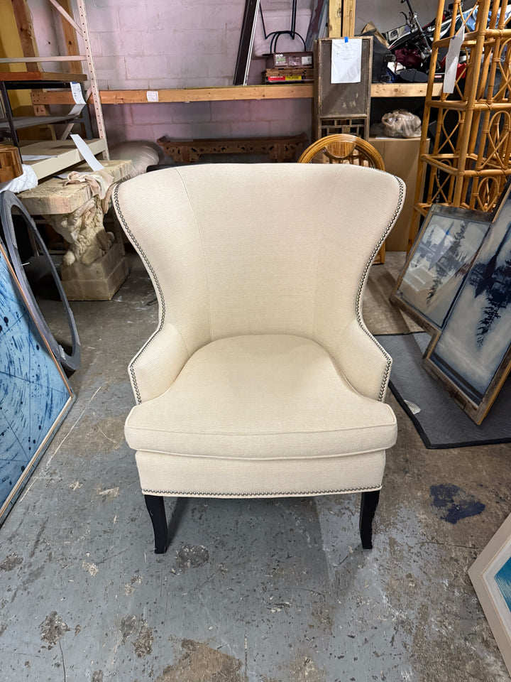 Wingback chair by William Sonoma