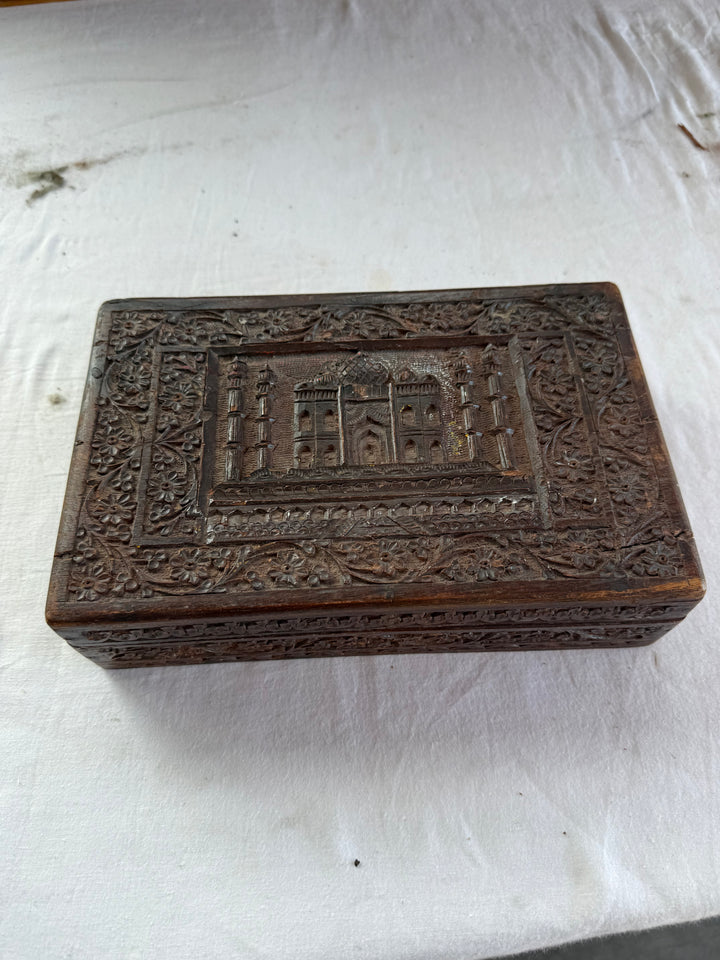 Carved India box