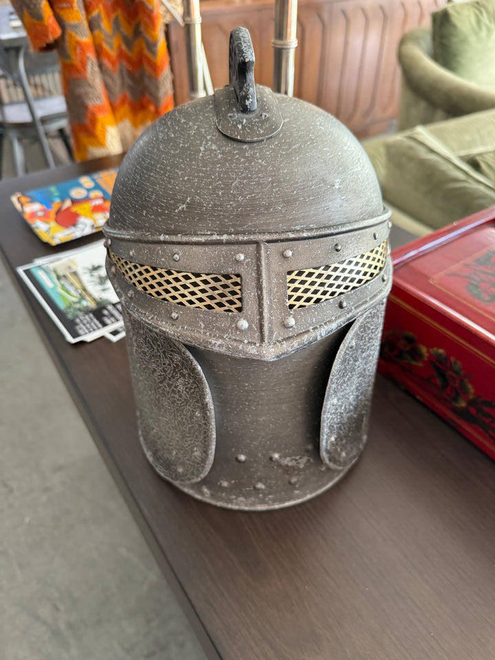 Knight helmet ice bucket