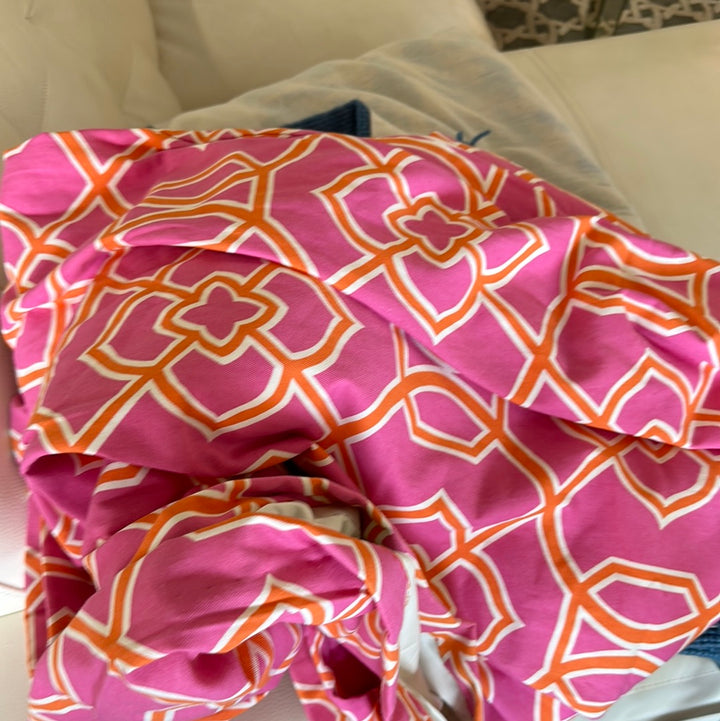 Pink curtain