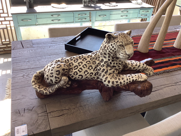 Snow Leopard Sculpture