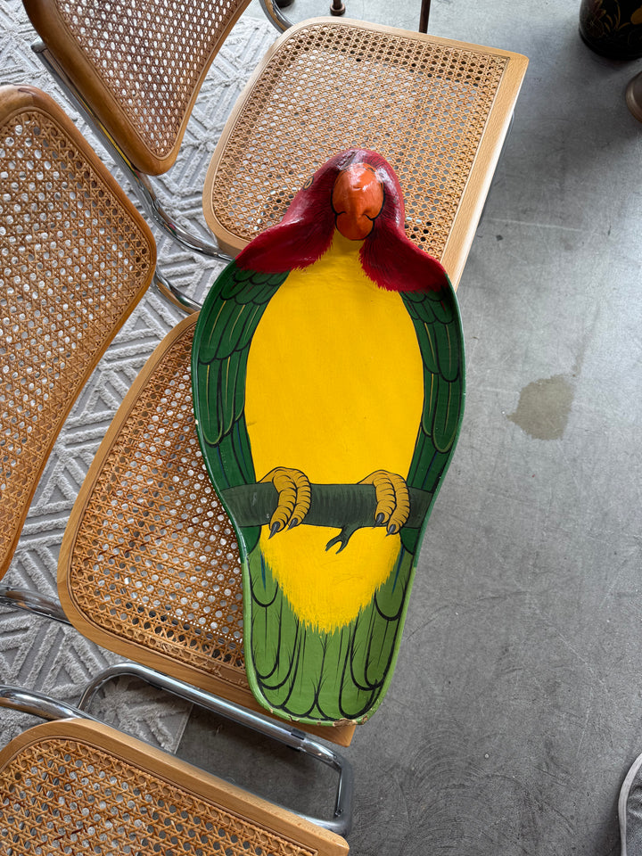 Parrot tray or wall decor