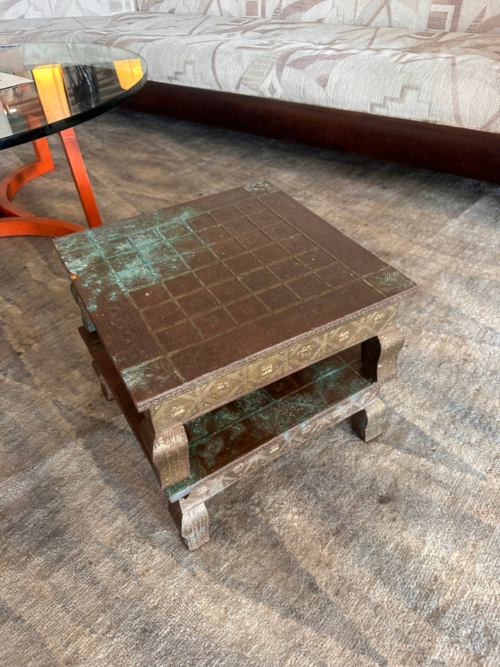 Pr Copper tea tables