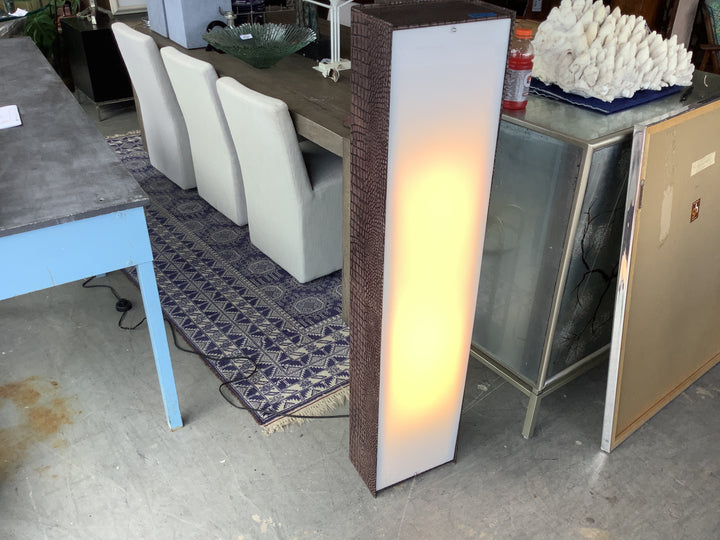 Crocodile Embossed Floor Lamp