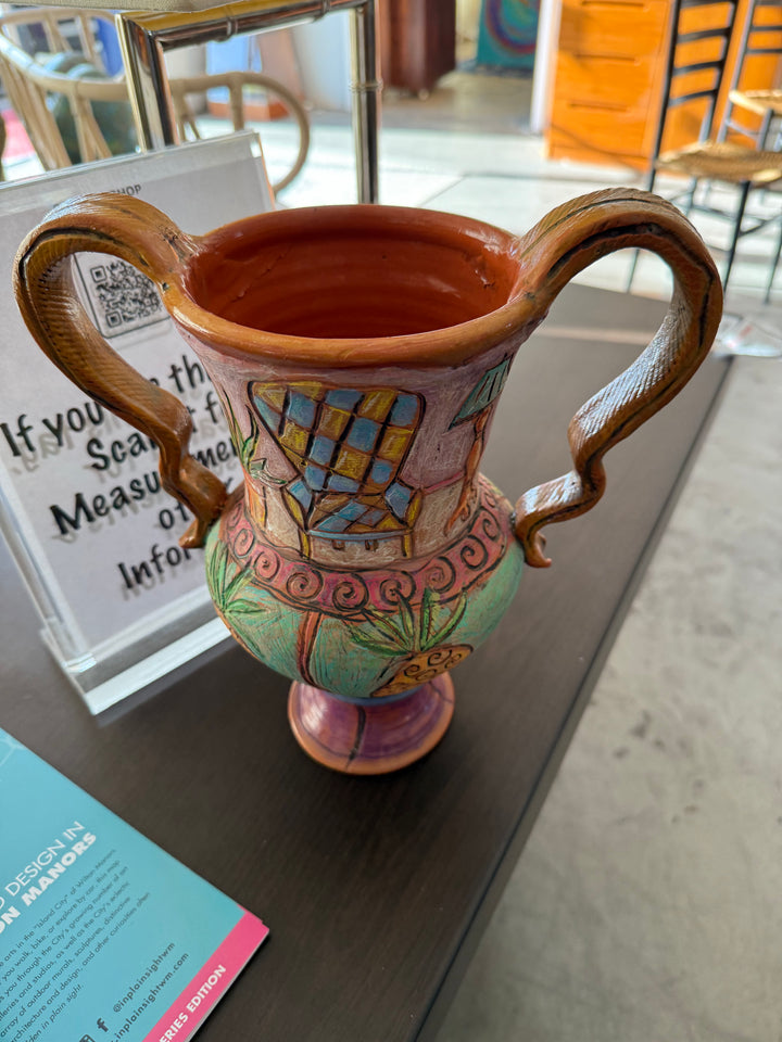 Face tropical vase