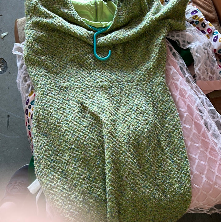Bettie Page green dress