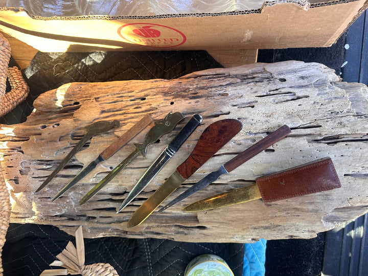 Vintage letter openers