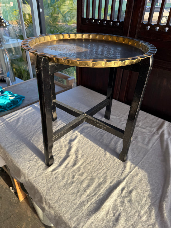 Brass Moor style small table