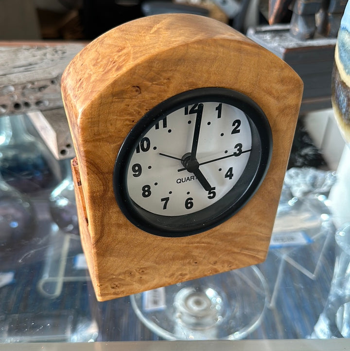 Wood arch clock