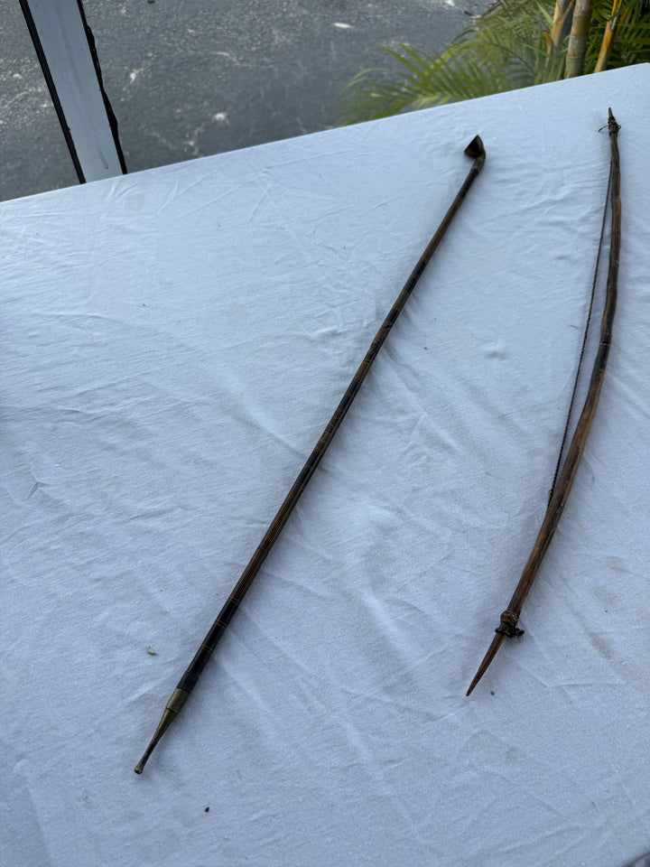 Island tribe arrow and bow