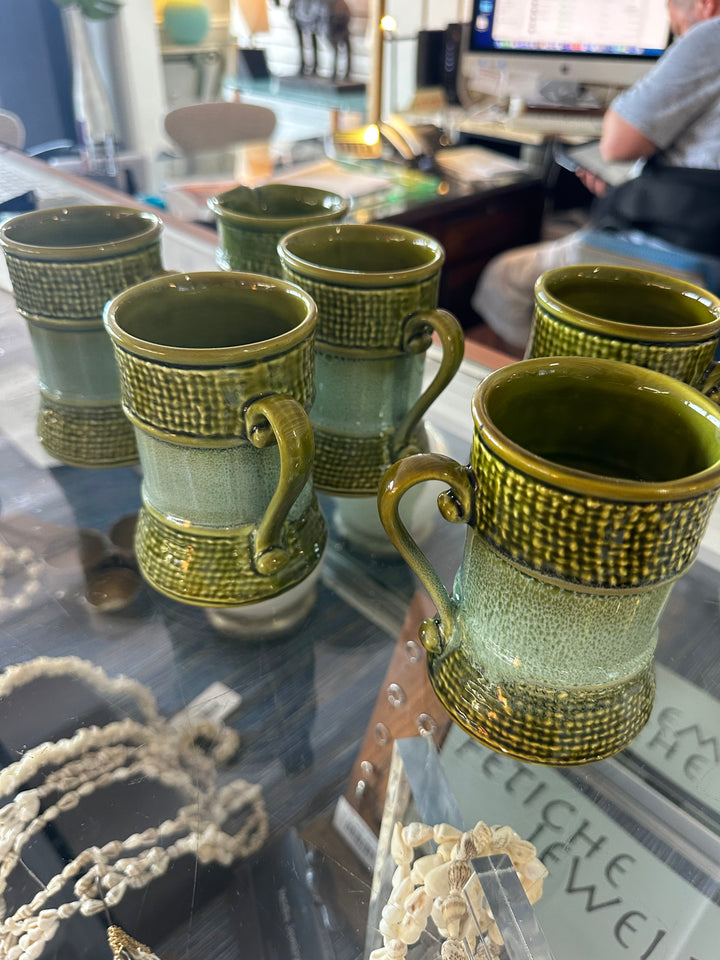 Set/6 Japanese mugs