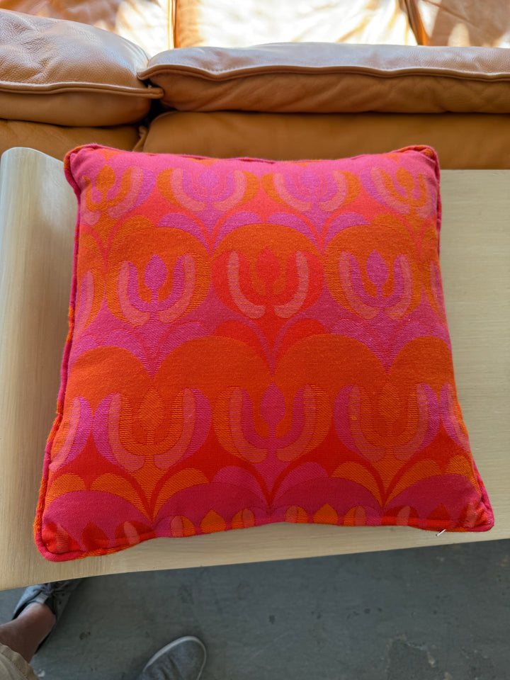 Retro colorful pillow