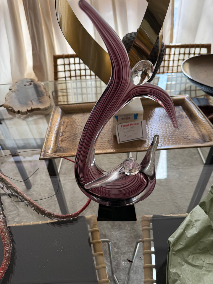 Glass duo figures