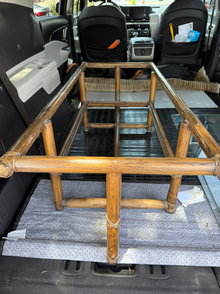 McGuire rattan 2 tier Coffeetable