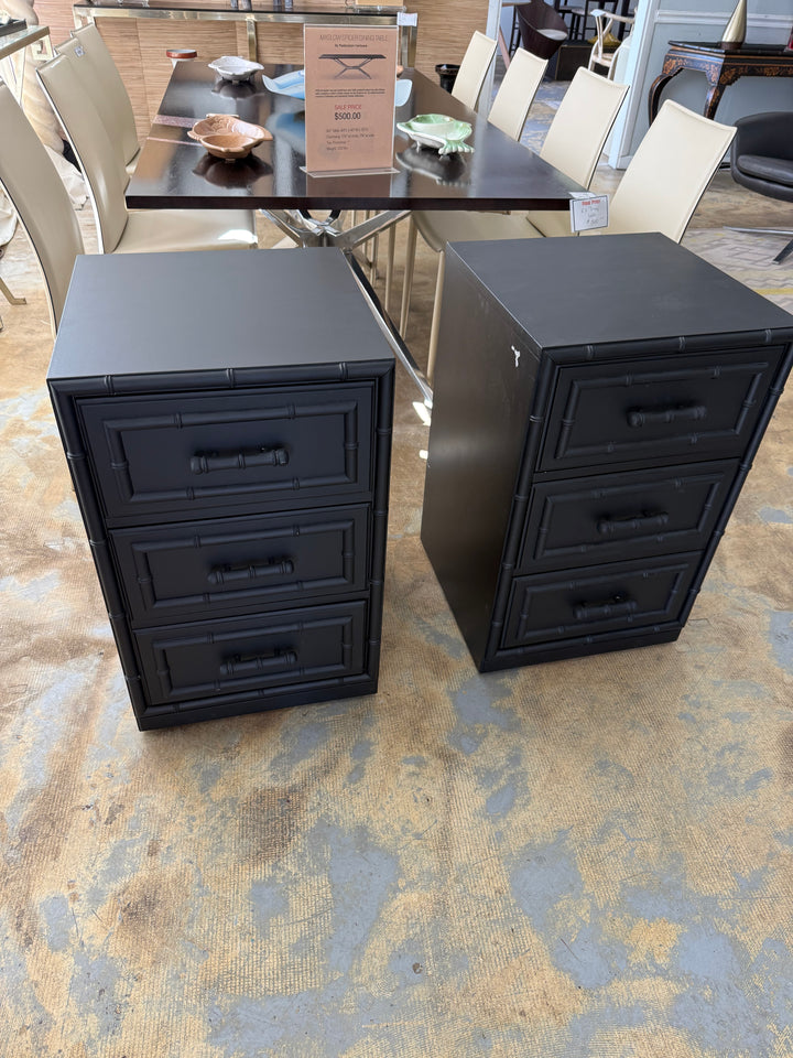 Pr Tall Narrow Aloha FB nightstands