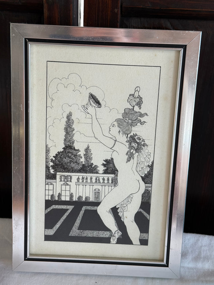 Aubrey Beardsley print