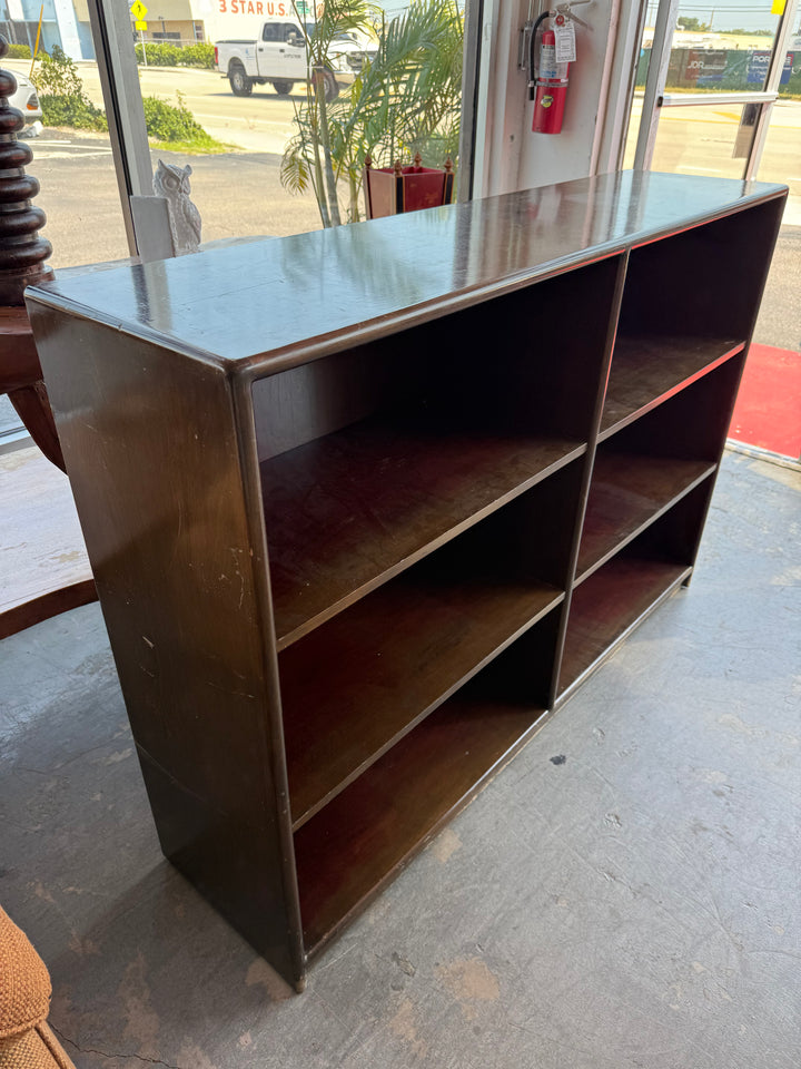 Solid wood bookcase