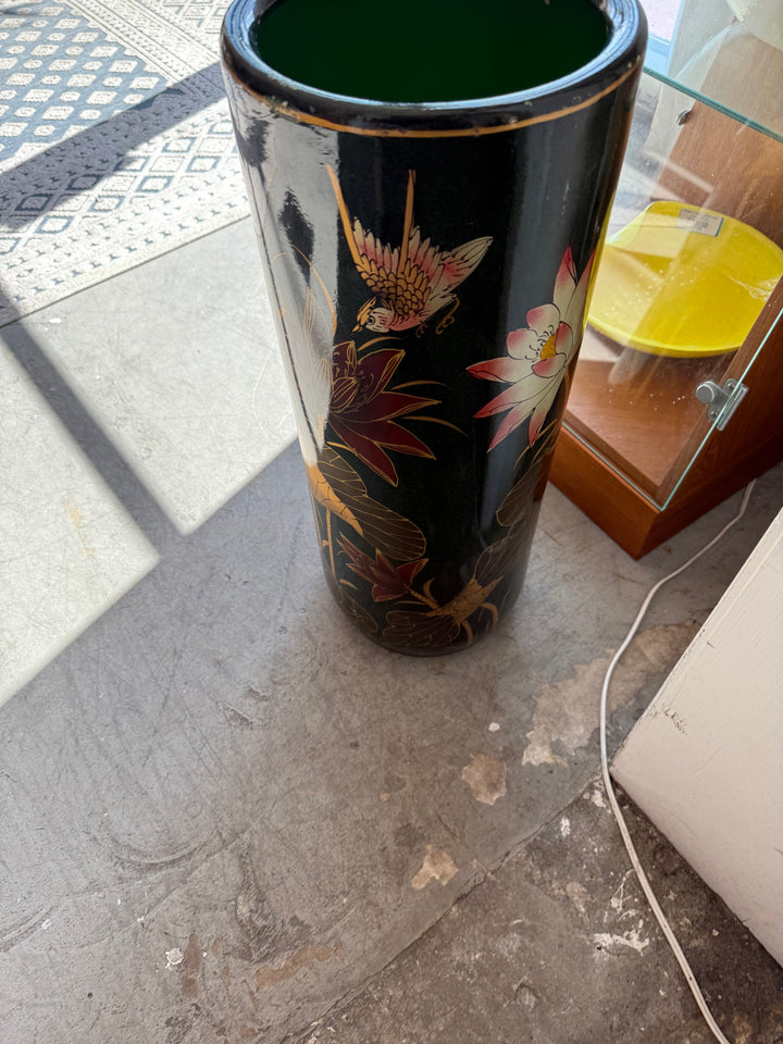 Asian flower umbrella stand