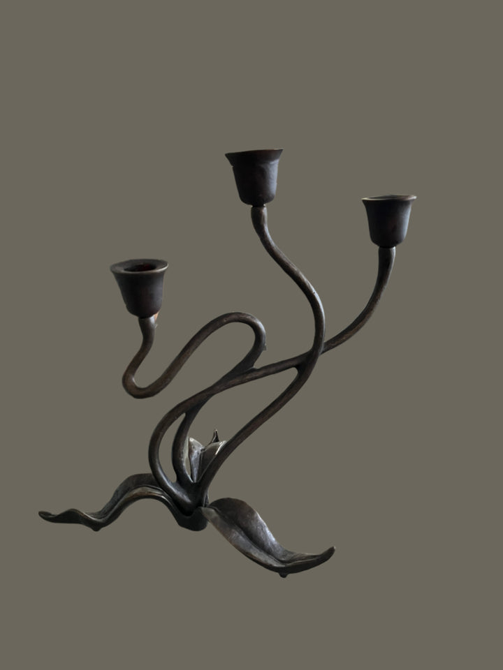 Nelles Bronze Candleholder c1988