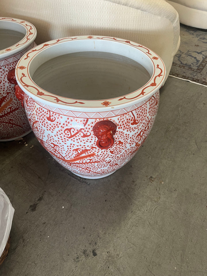 Asian ceramic pot