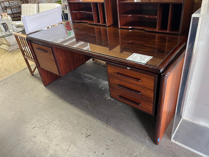 Vintage Dyrlund Rosewood Executive Desk