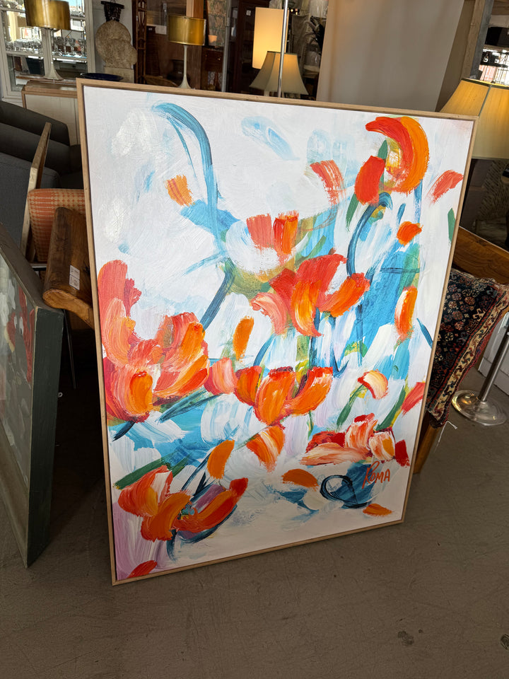 Abstract flowers by Roma