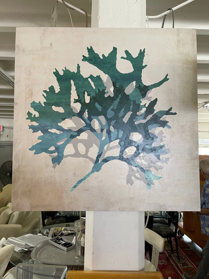 Blue Coral Painting