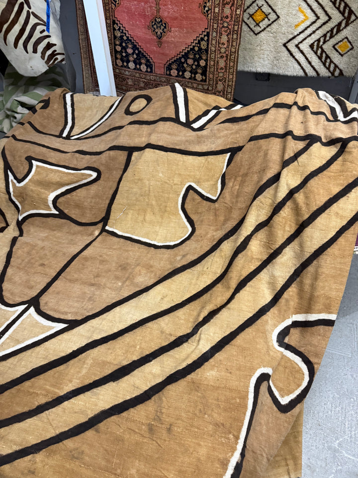 Large African tribal textile fabric