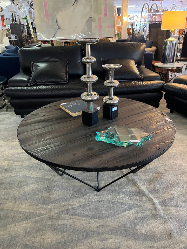 Prism Wood Top Coffee Table