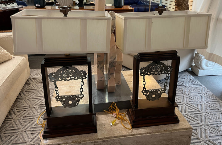 Pair Judith Norman Table Lamps