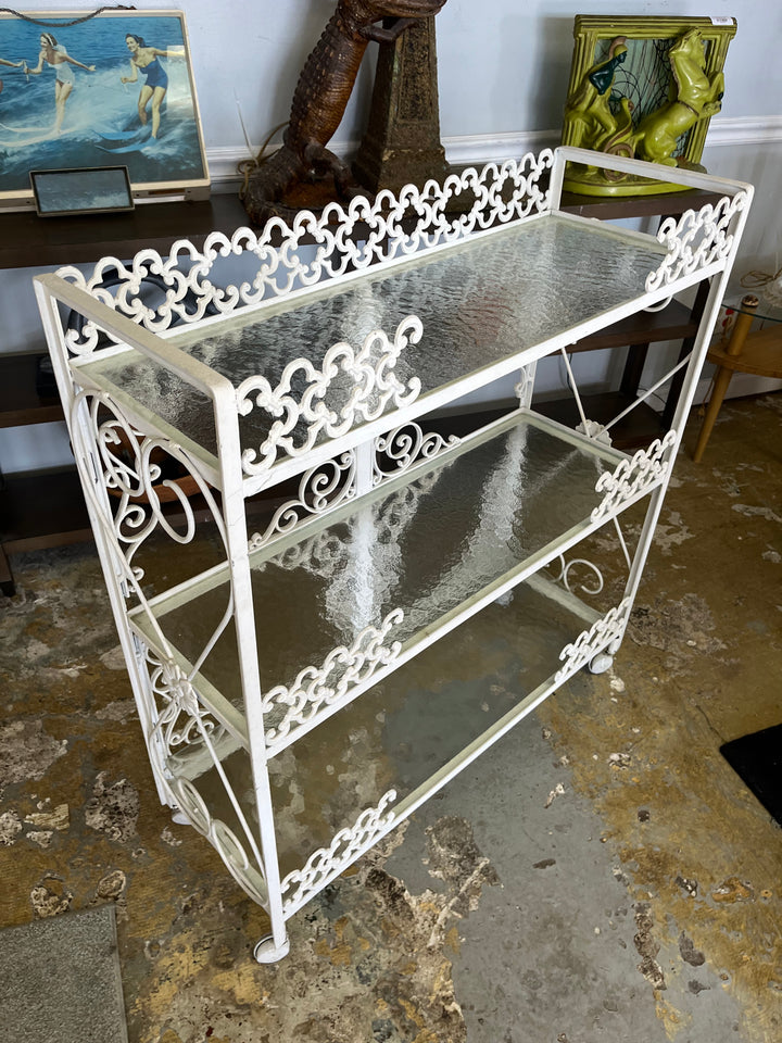 Decorative Metal 3 tier shelf