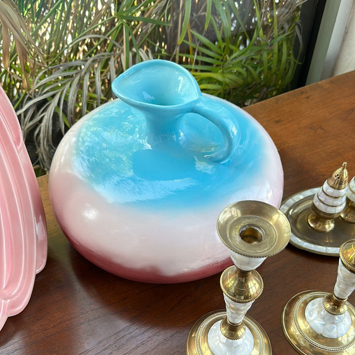 Blue stripe jug