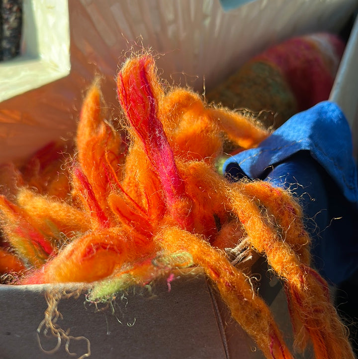 Vintage throw