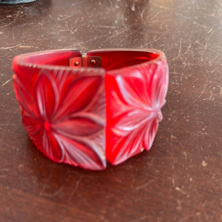 Cherry Bakelite bracelet