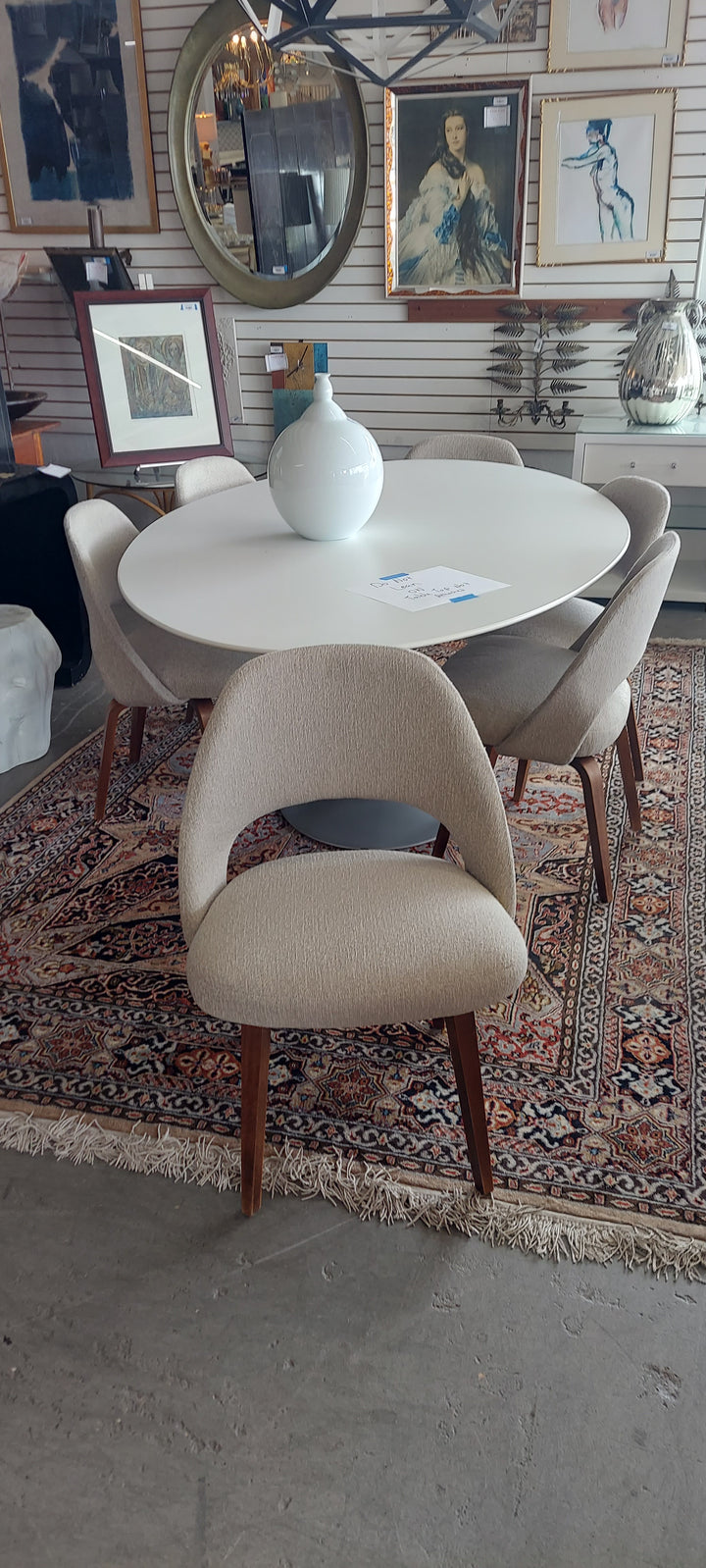 Set/6 Saarinen chairs