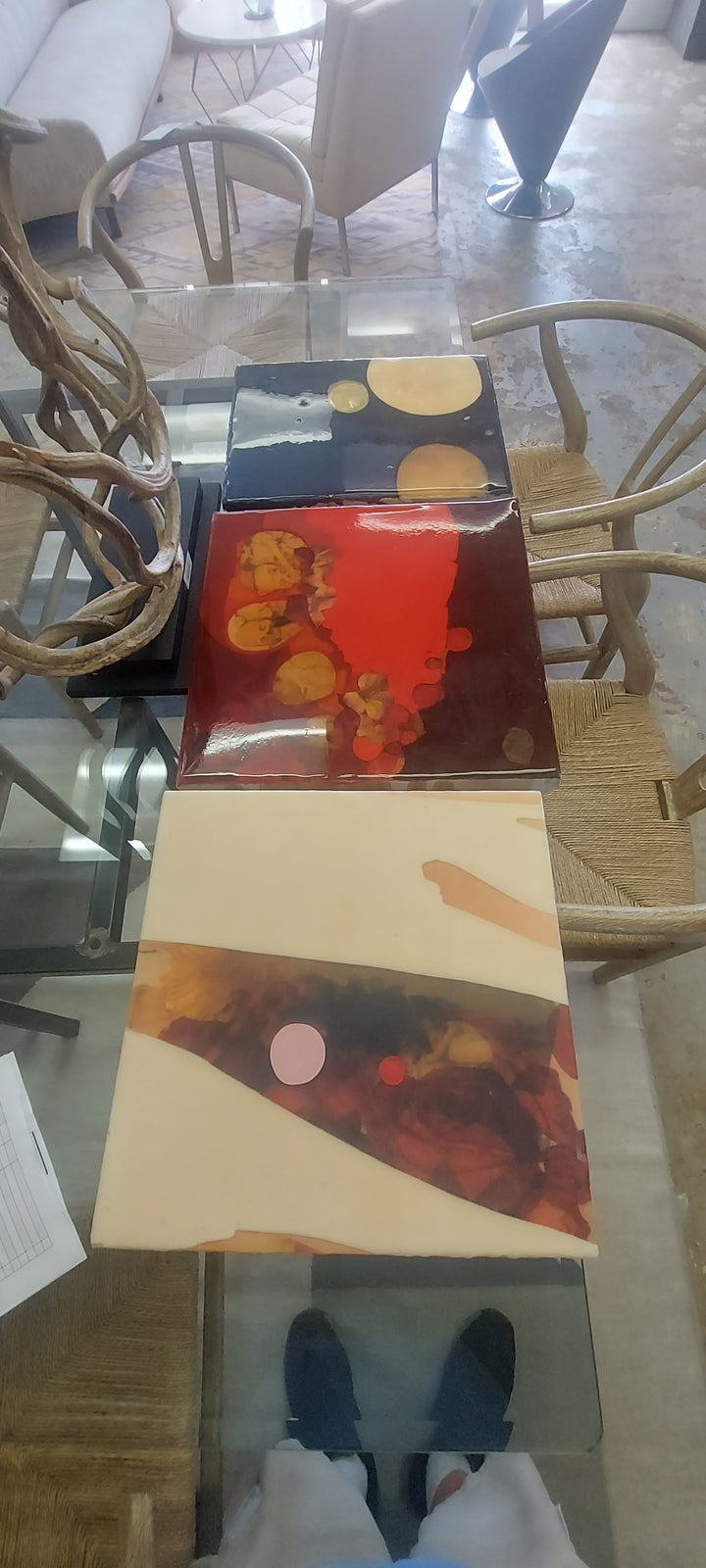 Kathleen Vafifu set/ 3 art