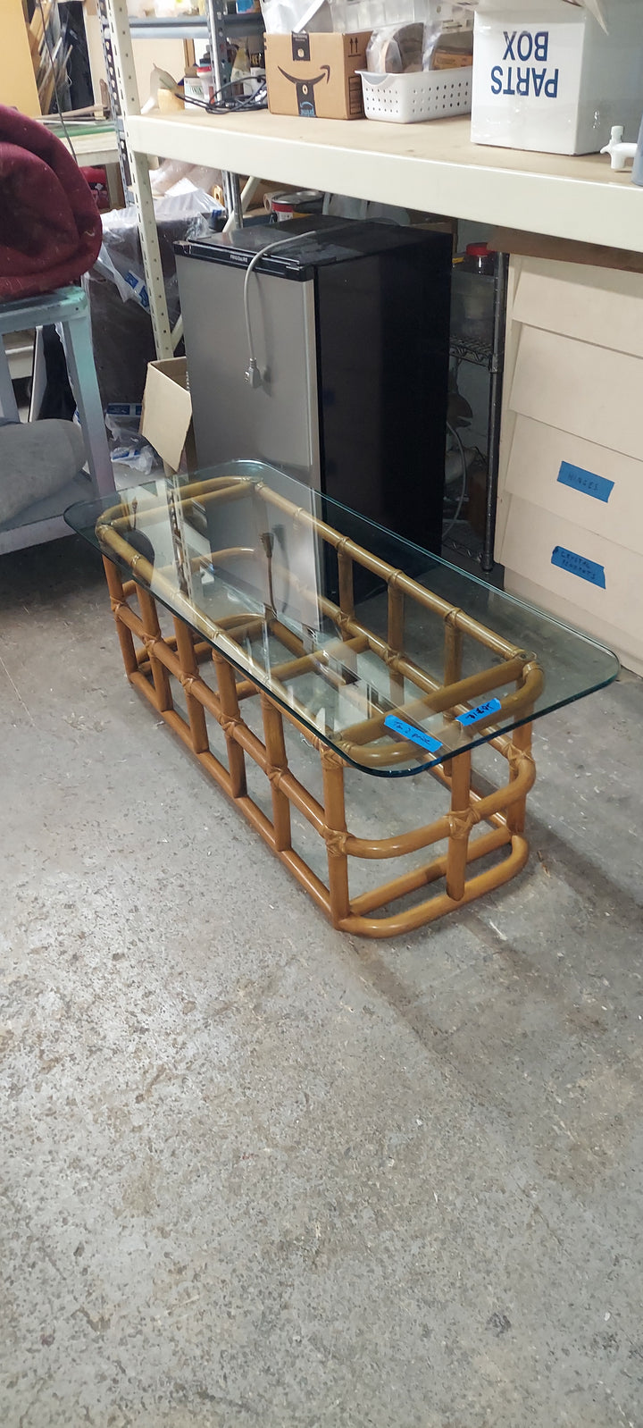 Rattan/Glass C.T.