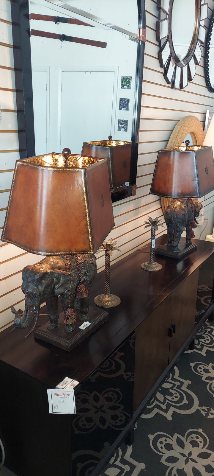 Pr Elephant Lamps M.S.